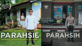 PLN hingga BNN Buat Meme Parahsih, Plesetan Poster Film Parasite