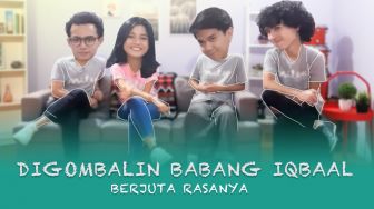 Meleleh, Digombalin Babang Iqbaal Bareng Cast Milea