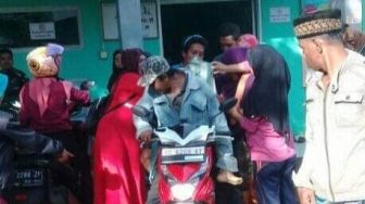 Geger, Jenazah di Bulukumba Dibawa Pakai Motor