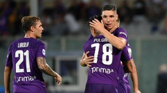 Imbang 1-1, AC Milan Gagal Tundukkan 10 Pemain Fiorentina