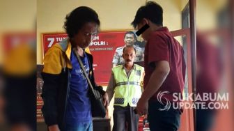 Sering Kemalingan, Warga Taman Santa Sukabumi Amankan Pria Mencurigakan