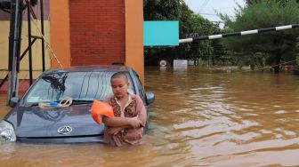 Titik Banjir Bekasi Minggu Pagi Ini, Ada Wilayah yang Terisolir