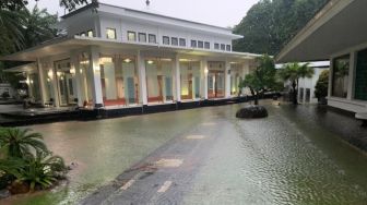 Jakarta Banjir Lagi, Istana Merdeka Sempat Tergenang Banjir