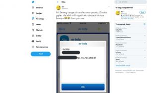 Pamer Transferan Rp 15 Juta di Media Sosial, Warganet Ini Panen Hujatan