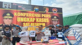 Satreskrim Sidoarjo Amankan Pupuk Palsu Merk TSP 46Â 
