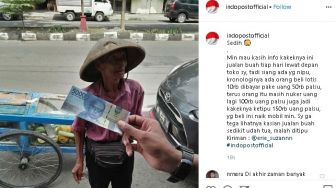 Kakek Penjual Buah Ditipu Pakai Uang Palsu 2 Kali, Pelaku Naik Mobil