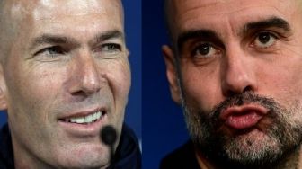 Jelang Laga Man City Vs Real Madrid, Guardiola: Zinedine Zidane Luar Biasa