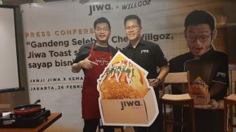 Jiwa Toast Padukan Roti Isi Rumput Laut Bareng Kopi, Enak?