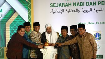 Peletakan Batu Pertama Pembangunan Museum Nabi Muhammad SAW