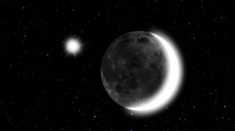 Nanti Malam, Venus dan Bulan Saling Melepas Rindu
