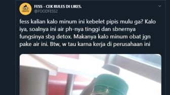 Ramai Cuitan Air Minum pH Tinggi Bikin Maag dan Asam Lambung Kambuh