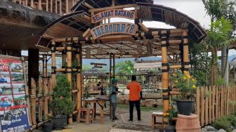 Sensasi Makan di Kaki Gunung, Cafe Sawah Pujon Kidul Malang