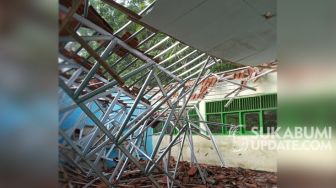 Atap SMPN 1 Cidadap Sukabumi Roboh, Disdik: Diperbaiki Melalui DAK 2020