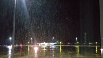 Kondisi Hujan, Pesawat Pembawa 68 WNI dari Jepang Tiba di Bandara Kertajati