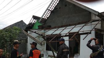 Puluhan Rumah di Kediri Rusak Akibat Disapu Puting Beliung