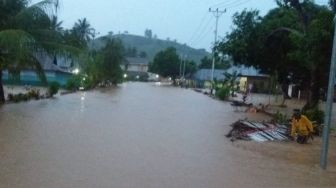 Diguyur Hujan Lebat, Ratusan Rumah di Gorontalo Terendam Banjir