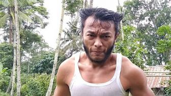 Jadi Wolverine Versi Kearifan Lokal, Pria Ini Bikin Warganet Heboh