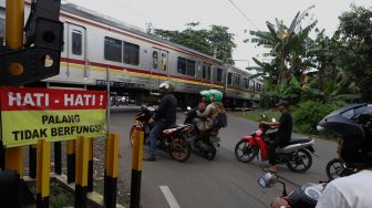 Januari-September 2020 Terjadi 17 Kecelakaan Maut di Perlintasan KA Jakarta