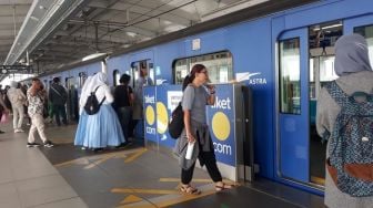 Pasca Demo di Kawasan Istana, Stasiun MRT Bundaran HI Kembali Dibuka
