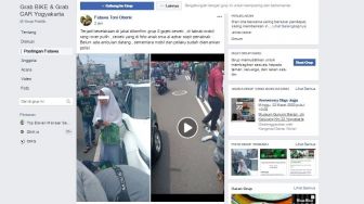 Viral Pelajar Tabrak Driver Ojol, Pengemudi Sempat Takut Keluar Mobil