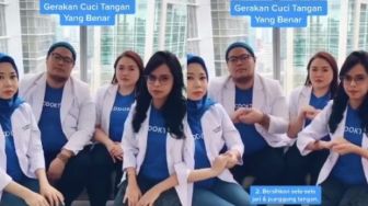 Viral Video TikTok Tips Mencuci Tangan Anti Corona yang Benar ala Dokter