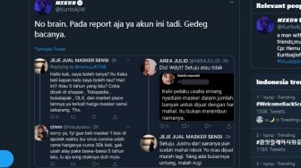 Kesal dengan Penjual Masker Harga Tinggi, Kunto Aji: No Brain!
