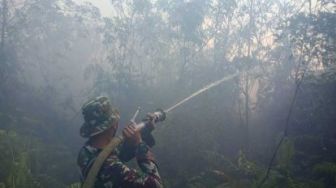 Melonjak Tajam, Kini 78 Titik Panas Karhutla Kepung Riau