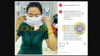 CEK FAKTA: Benarkah Tisu Basah Alternatif Menyiasati Kelangkaan Masker?