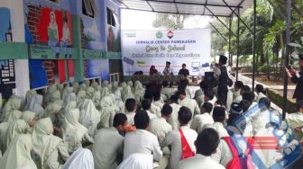 Gandeng PWI, Jurnalis Center Pamekasan Bangun Budaya Literasi