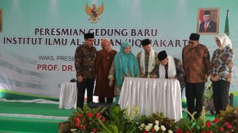 Resmikan Gedung IIQ, Wapres Harap Bisa Bantu Pemerintah Ciptakan SDM Unggul