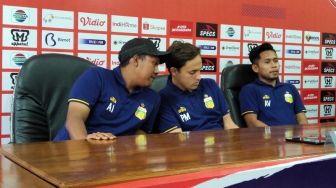 Persik Kediri Vs Bhayangkara FC: Joko Puas, Munster Kecewa