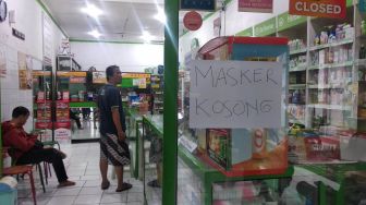 Stok Terbatas, Harga Masker di Bantul Masih Mahal