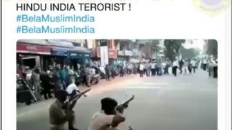 CEK FAKTA: Polisi Tembak Muslim India di Tempat, Benarkah?