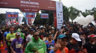 Tahun Kedua Volcano Run, 2.800 Pelari Susuri Lereng Merapi