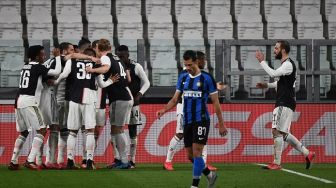 Derby D'Italia Tanpa Penonton, Juventus Tumbangkan Inter 2-0