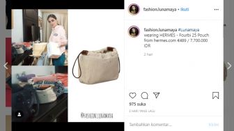 Gaya Kompak Harry dan Meghan Hingga Luna Maya Pakai Pouch Harga Jutaan