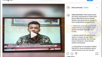 CEK FAKTA: Benarkah Ada Siswa Positif Virus Corona di MISB?