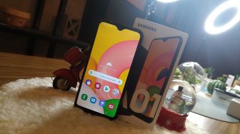 Penerus J2 Prime, Harga HP Samsung Galaxy A01 Cuma Rp 1,5 Juta