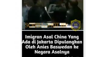 CEK FAKTA: Anies Baswedan Pulangkan Imigran China ke Negaranya?