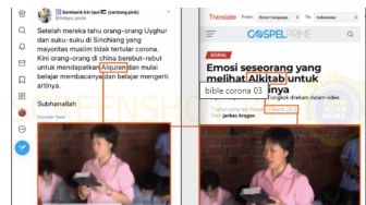 CEK FAKTA: Warga China Berebut Alquran Usai Tahu Uighur Kebal Virus Corona?