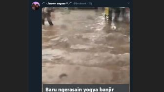 Jogja Banjir, Warganet: Pasti Gara-gara Anies