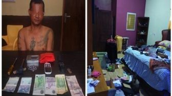 Acak-acak Rumah Warga, Pria Bertato Buaya Ditangkap Polisi