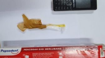Selundupkan Sabu ke Sel Tahanan, Wakwau Ditangkap Polisi