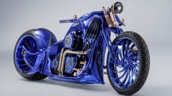 Harley-Davidson Blue Edition, Berlapis Emas Tembus Rp 27,8 Miliar