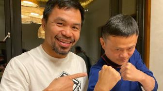 Lewat Yayasan Manny Pacquiao, Jack Ma Sumbang 50 Ribu Tes Kit Corona