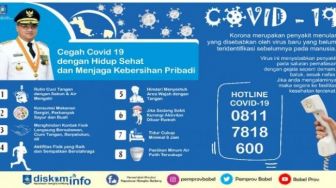 Langkah Pemprov Babel Guna Mencegah Penyebaran Virus Corona