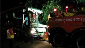 Sopir Bus ALS yang Tewaskan 5 Orang di Tol Tangerang-Merak Masih Misterius