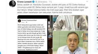 Dedikasi Tinggi, Dokter Handoko Gunawan Bahkan Pernah Dibayar Pakai Sayur