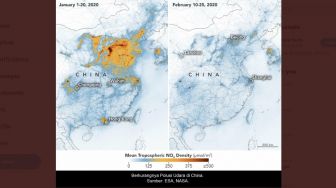 Nasa Pamer Potret Bumi Usai Diserang Virus Corona