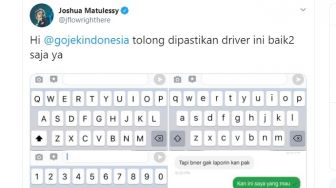 Driver Ojol Ketakutan Dikasih Makan, Warganet: Gara-gara Sering Diprank